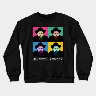 Nathaniel Rateliff 80s Pop Art Style Crewneck Sweatshirt